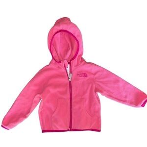 ▶️ The North Face ◀️ Baby/Toddler Fleece hooded jacket.